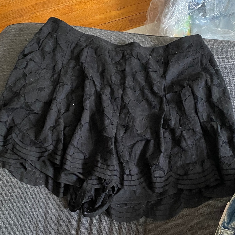 Torrid Elegant Black Lace skort